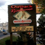 Outback Roadhouse Entrance