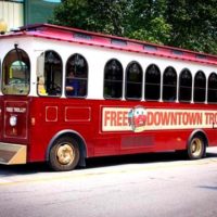 Free Downtown Branson Trolley