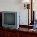 Motel Room TV & Dresser