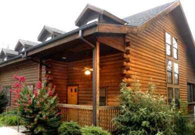 Cabins at Grand Mountain – 2 Bedroom Cabin + Loft
