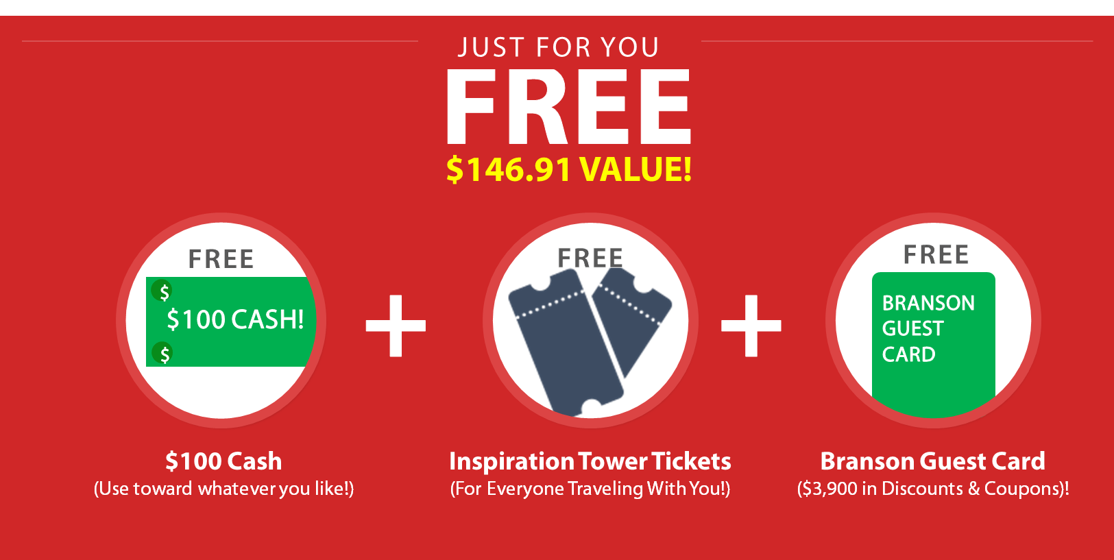 FREE Branson Savings!