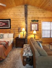 Cabins at Grand Mountain – 1 Bedroom Cabin (Studio-Style)