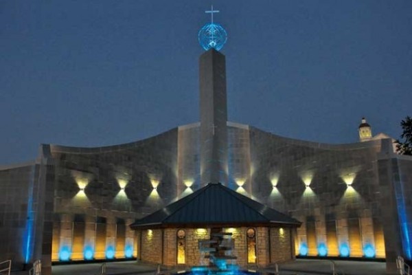 Shrine of the Holy Spirit is a beautiful worship sanctuary that is free and open to the public.