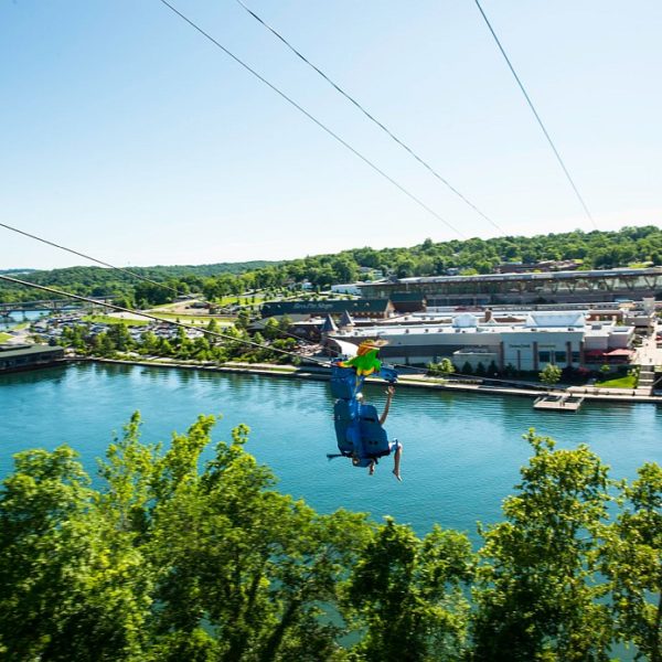 Parakeet Pete's Waterfront Zipline Branson Travel Office