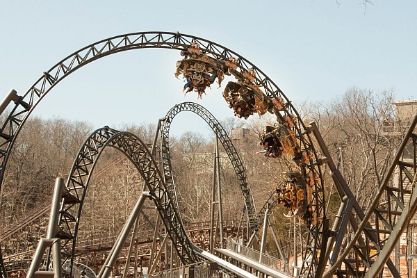 The "Time Traveler" is Silver Dollar City's newest roller coaster and attraction, debuting at the park on March 14, 2018