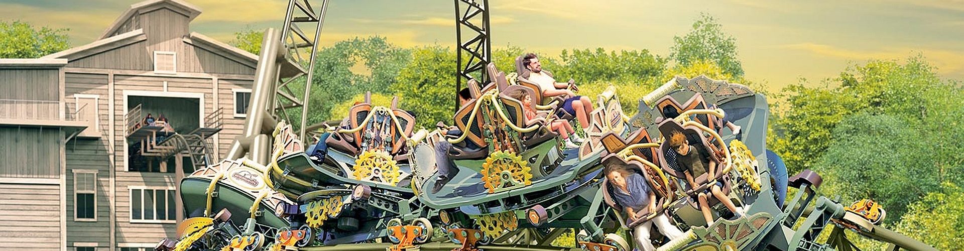Time Traveler Roller Coaster at Silver Dollar City is Now Open!