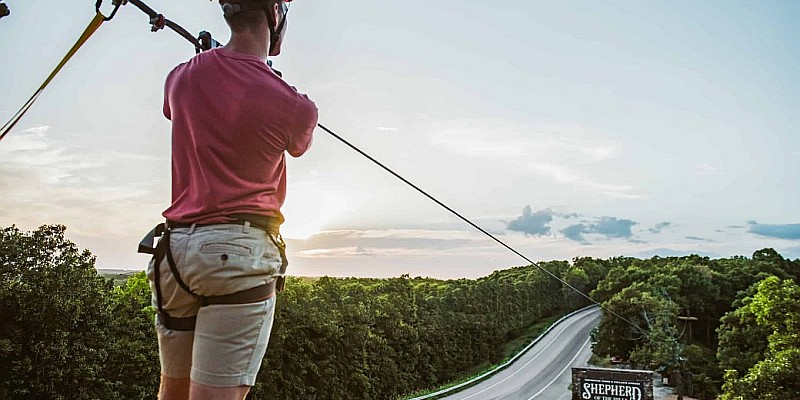 The new Zipline Canopy Tours offers one of the best zipline deals you will find in Branson - as well as an unmatched view of the surrounding natural beauty of the area.
