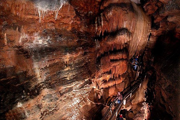 For more than 100+ years visitors have been taking part in the tours of what was once-called "Missouri's Most Beautiful Cave" - at Talking Rocks Cavern.