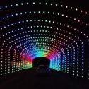 Drive-Through LED Light Tunnel!